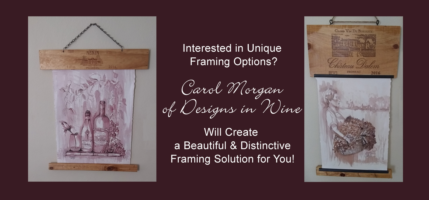 Framing Options at Designs in Wine